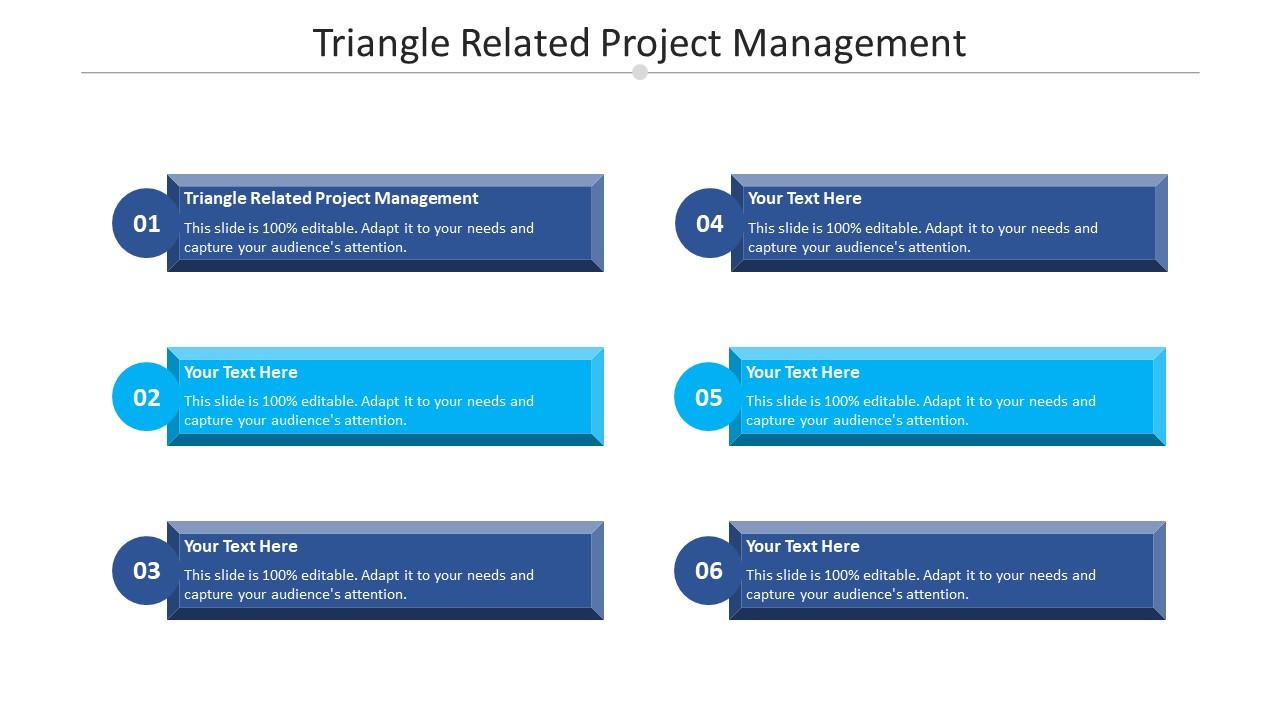 Triangle related project management ppt powerpoint presentation icon structure cpb Slide01