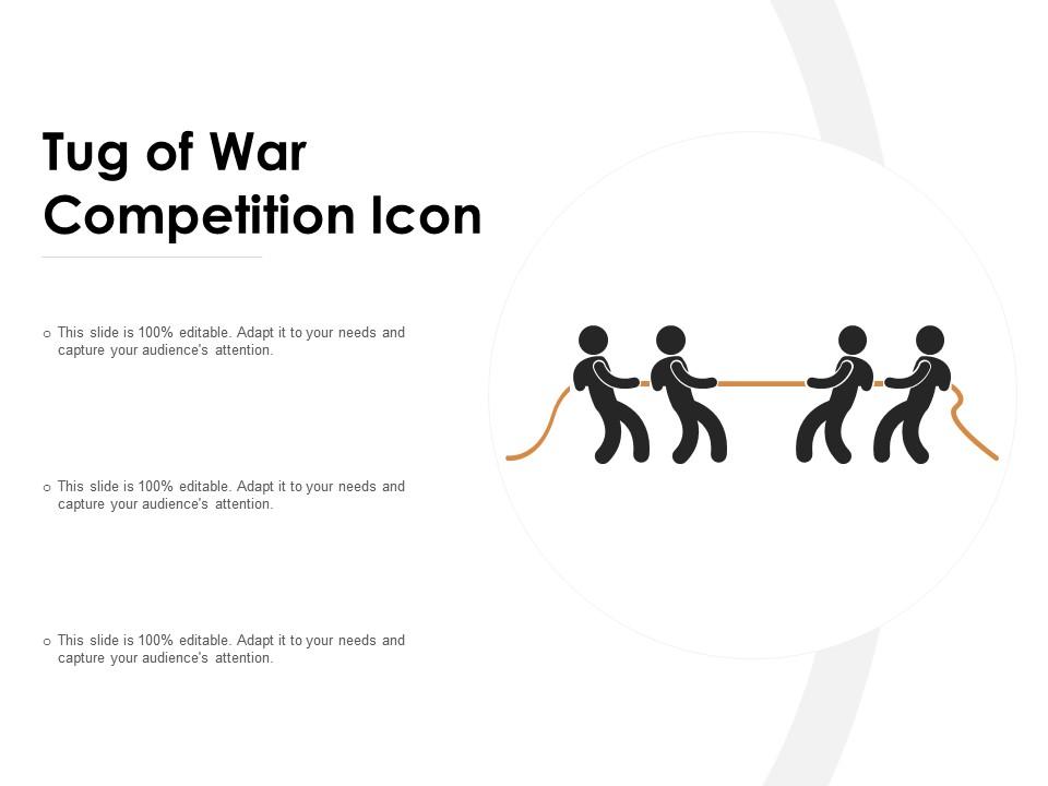 Tug of war competition icon Slide01