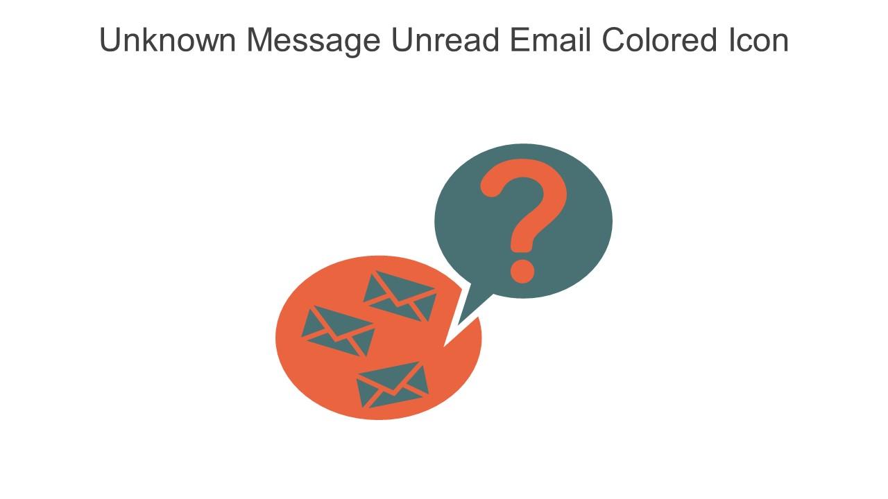 Unknown Message Unread Email Colored Icon In Powerpoint Pptx Png And Editable Eps Format
