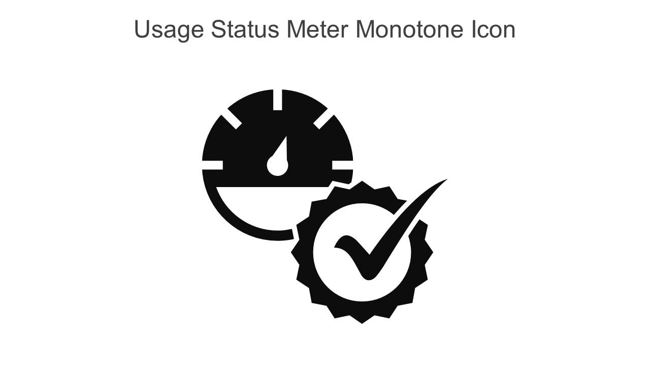 Usage Status Meter Monotone Icon In Powerpoint Pptx Png And Editable Eps Format Slide01