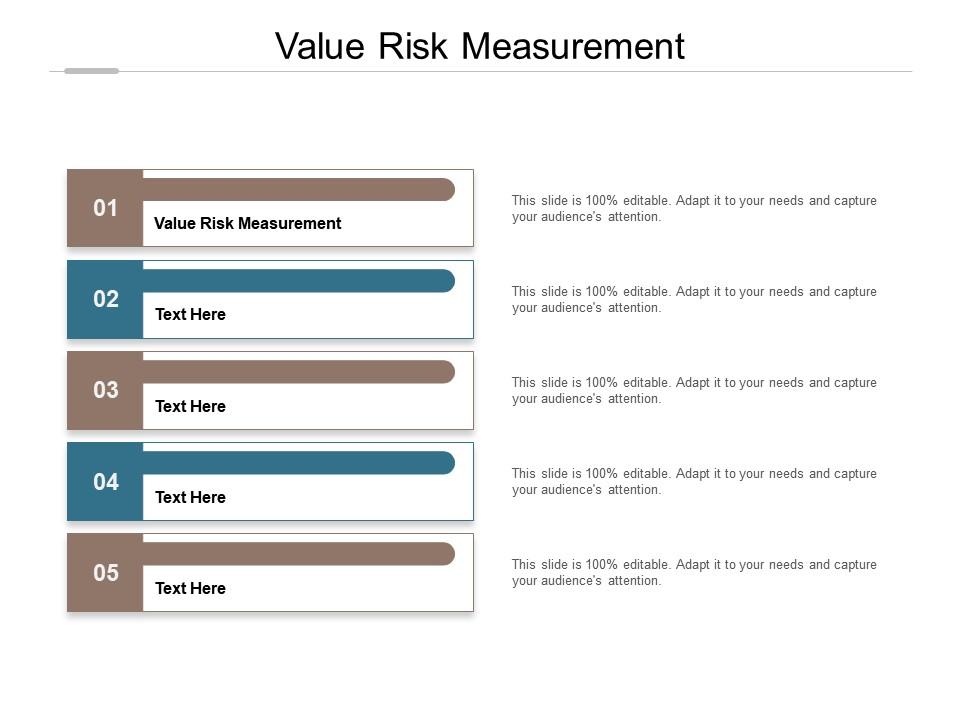 Value risk measurement ppt powerpoint presentation icon graphics tutorials cpb Slide01