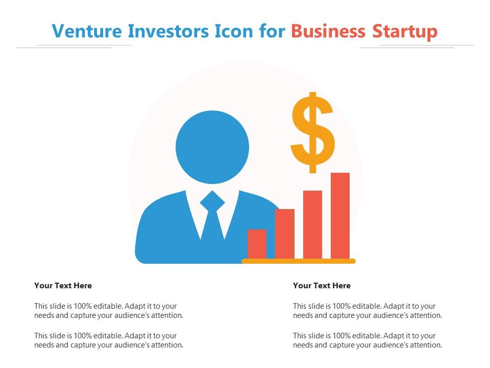 Venture investors icon for business startup Slide01