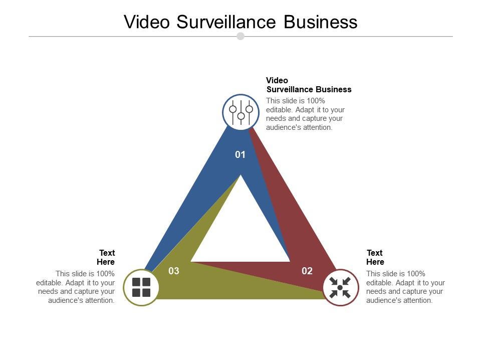 Video surveillance business ppt powerpoint presentation icon cpb Slide01