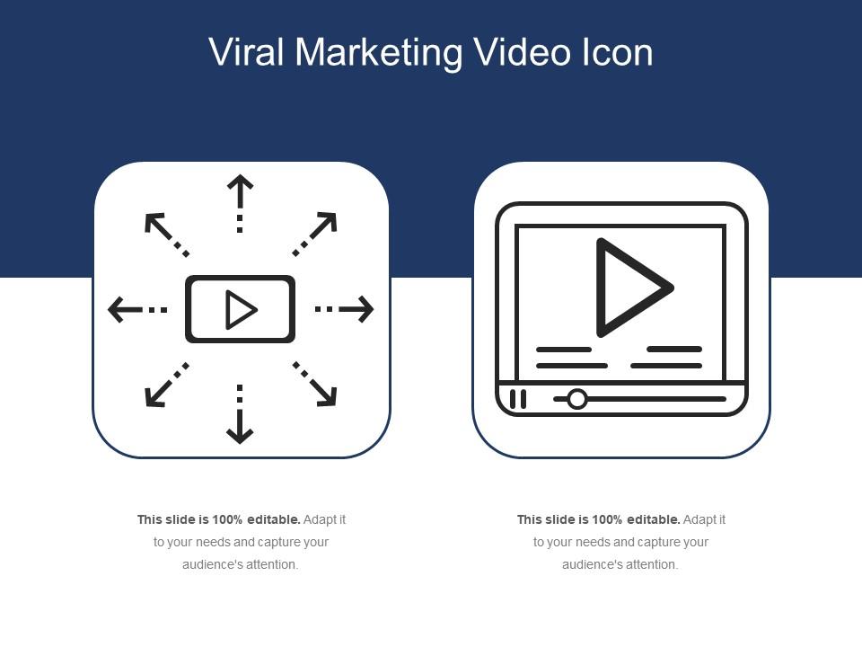 Viral marketing video icon Slide01
