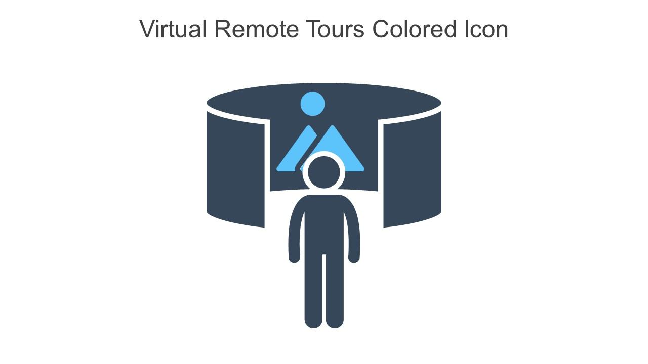 Virtual Remote Tours Colored Icon In Powerpoint Pptx Png And Editable Eps Format Slide01