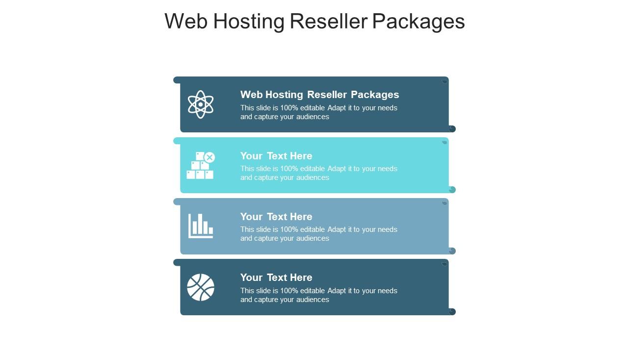 Web hosting reseller packages ppt powerpoint presentation icon display cpb Slide01