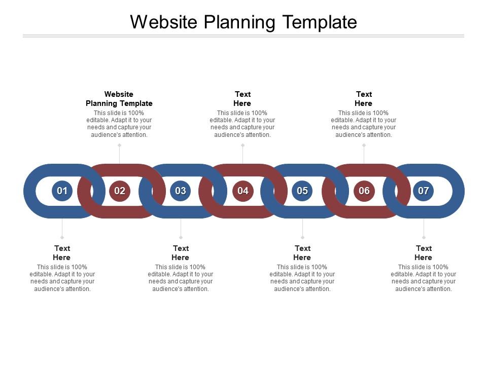 Website planning template ppt powerpoint presentation icon example cpb Slide01