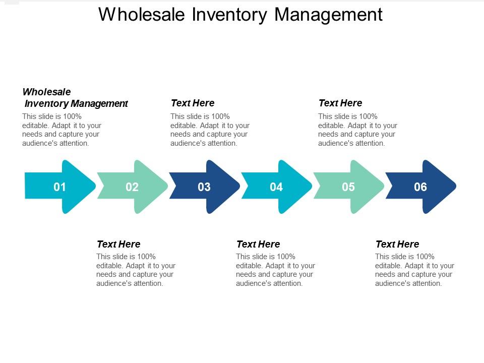 Wholesale inventory management ppt powerpoint presentation icon graphics example cpb Slide01