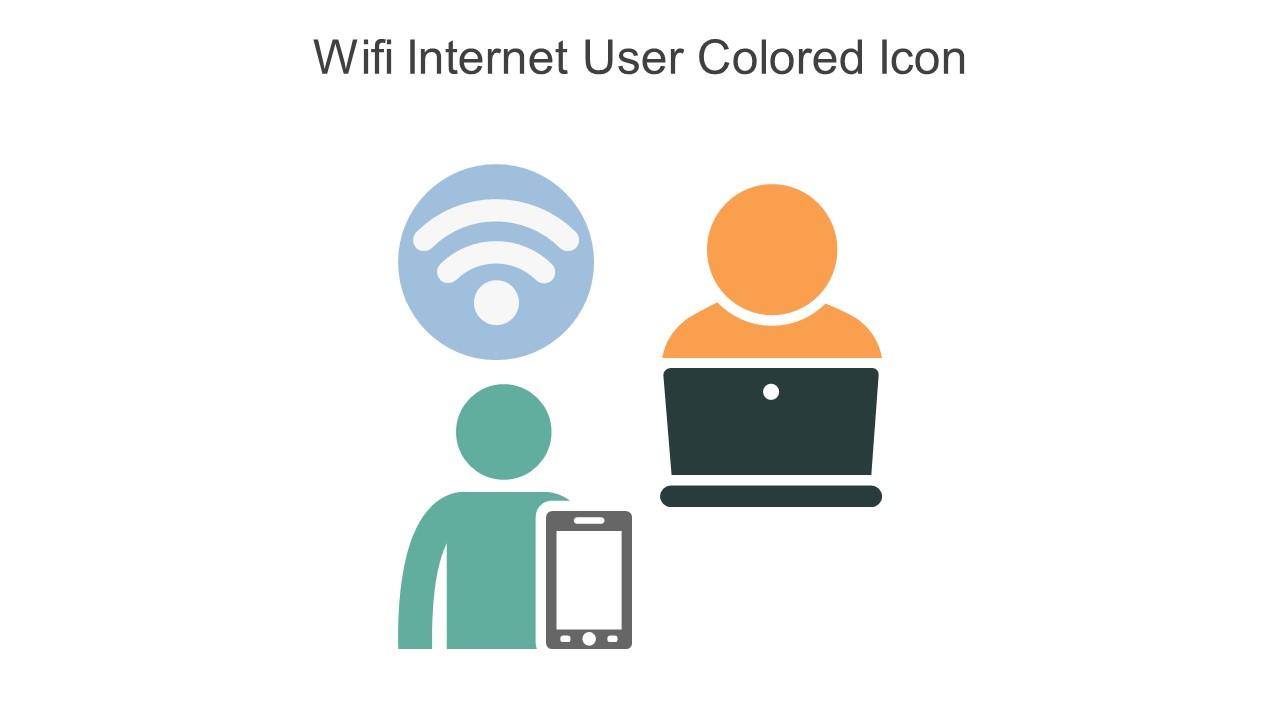Wifi Internet User Colored Icon In Powerpoint Pptx Png And Editable Eps Format Slide01