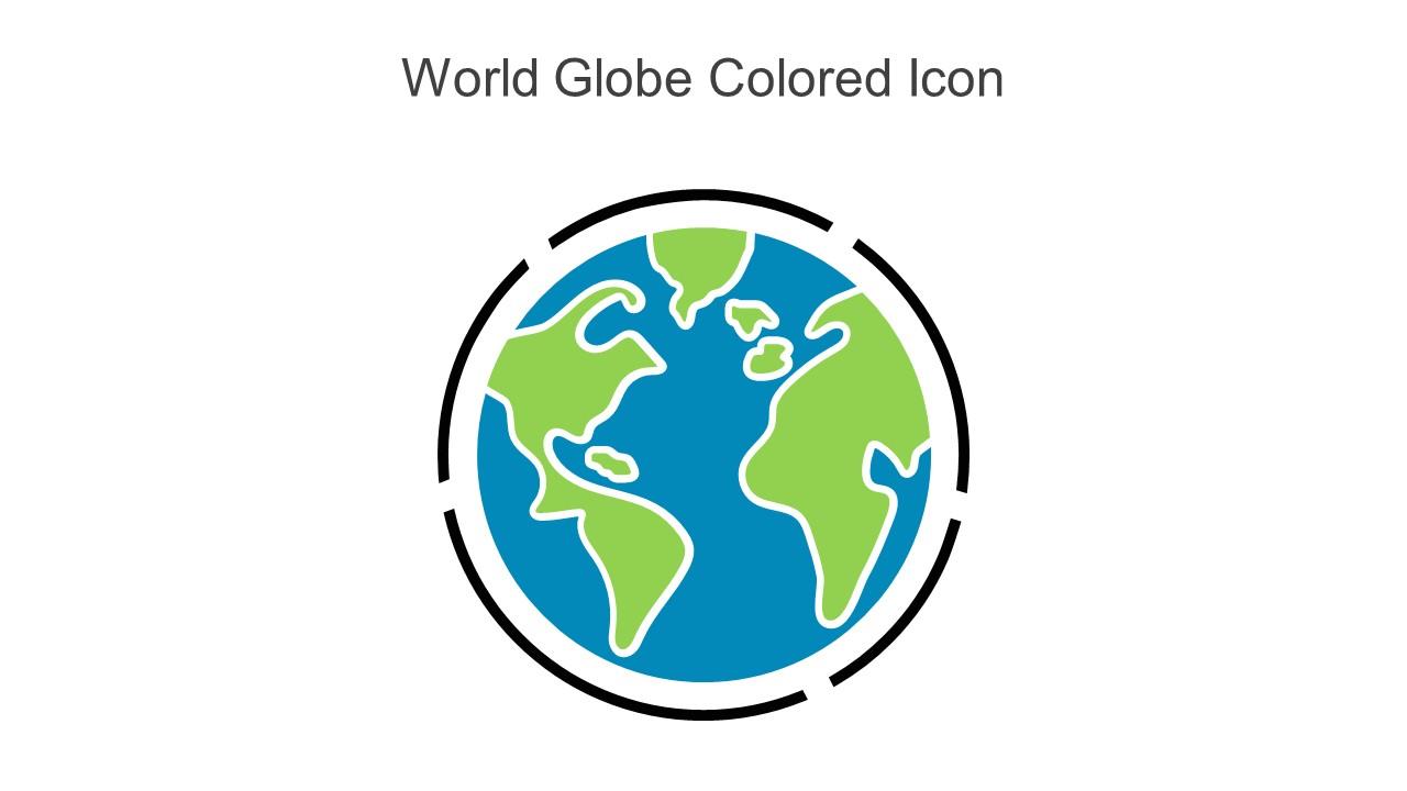 World Globe Colored Icon In Powerpoint Pptx Png And Editable Eps Format Slide01