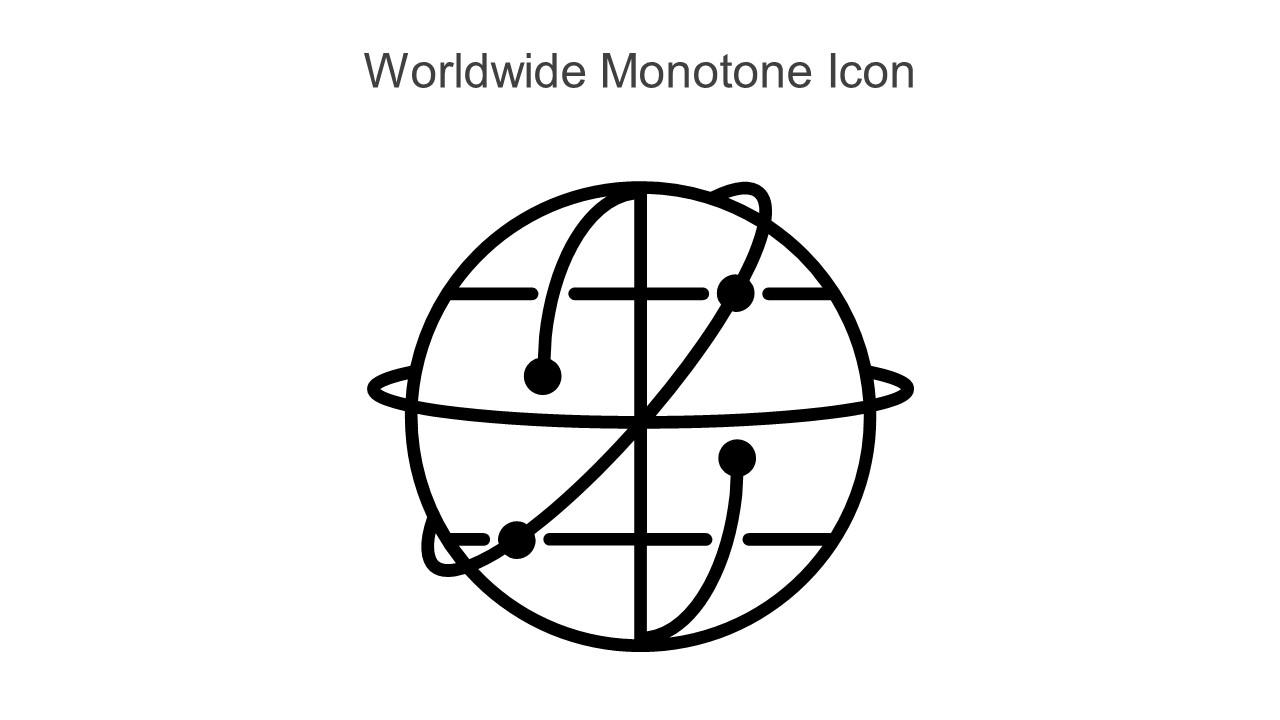 Worldwide Monotone Icon Slide01