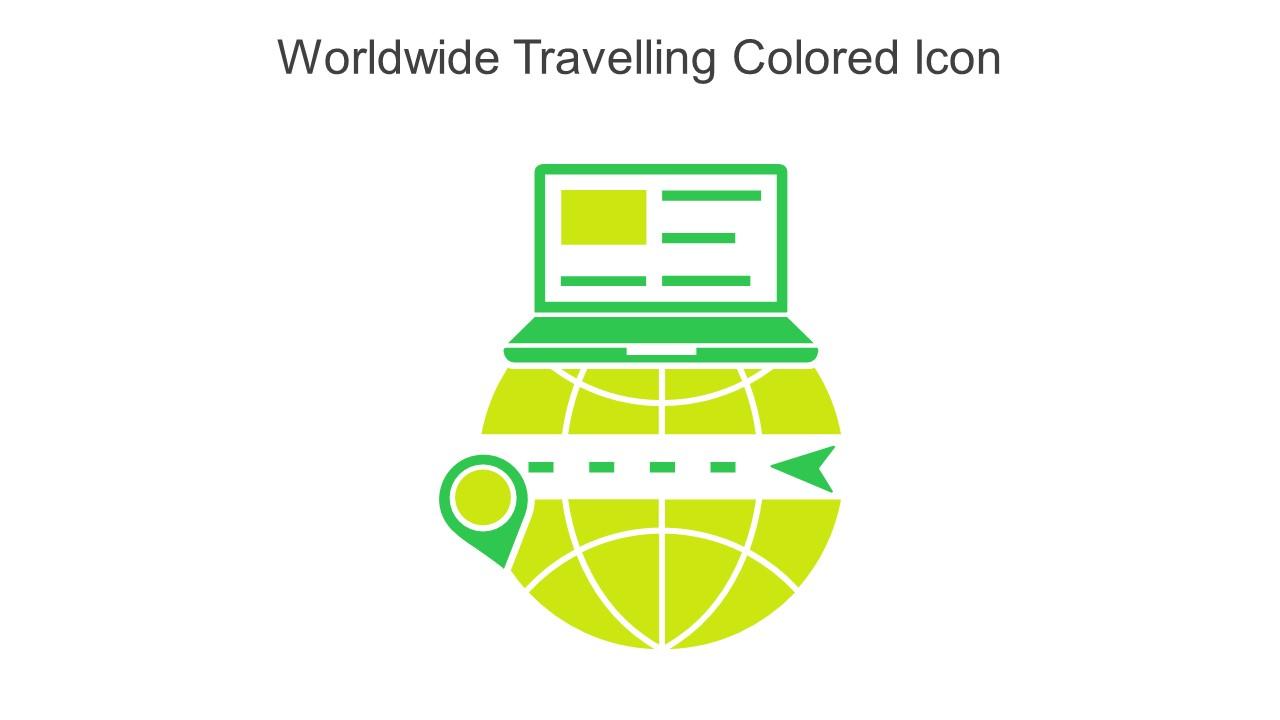 Worldwide Travelling Colored Icon In Powerpoint Pptx Png And Editable Eps Format