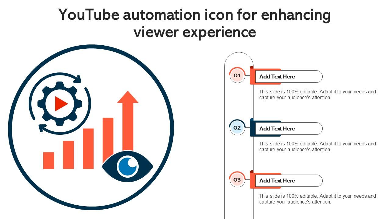 Youtube Automation Icon For Enhancing Viewer Experience