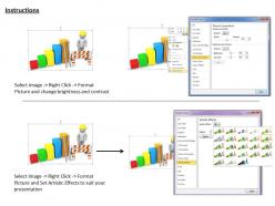 0214 construct a business bar graph ppt graphics icons powerpoint