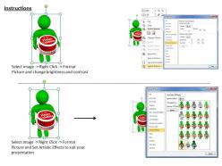 0214 enjoy valentine with cake ppt graphics icons powerpoint