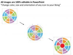 0714 business consulting 8 staged circle chart with icons powerpoint slide template