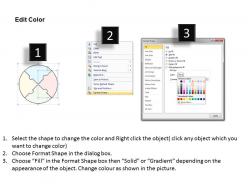 0714 business ppt diagram 4 staged multicolored puzzle diagram powerpoint template