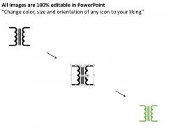 0814 electric circuit diagrams diode led transistor transformer icons grounding variable dc supply ppt slides