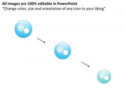0914 Business Plan Globe With Circular Diagram Icons Info Graphic Powerpoint Presentation Template