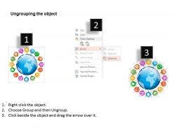 0914 business plan social media icons globe powerpoint presentation template