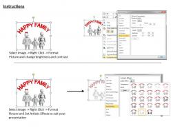 1013 3d happy family stay together ppt graphics icons powerpoint