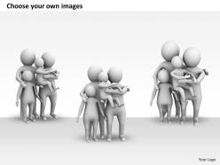 1013 3d image of happy family ppt graphics icons powerpoint