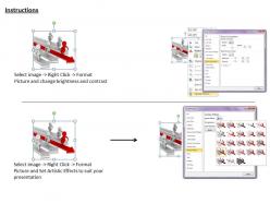 1013 3d man competing in race ppt graphics icons powerpoint