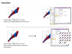 1013 3d man taking steps to success ppt graphics icons powerpoint