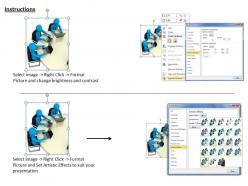 1013 3d render of business meeting ppt graphics icons powerpoint