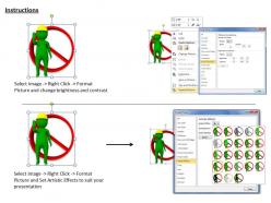 1113 3d man stops with hands ppt graphics icons powerpoint