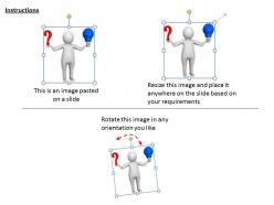 1113 3d man with an idea ppt graphics icons powerpoint