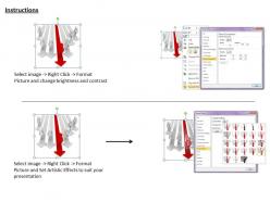 1113 3d people running in race ppt graphics icons powerpoint