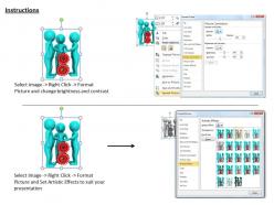 1113 3d people with gears ppt graphics icons powerpoint