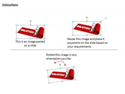1113 3d team working for solution ppt graphics icons powerpoint