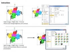 1113 3d team working together ppt graphics icons powerpoint