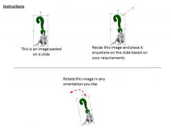 1113 3d worried man with question mark ppt graphics icons powerpoint