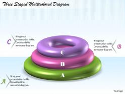 1113 business ppt diagram three staged multicolored diagram powerpoint template