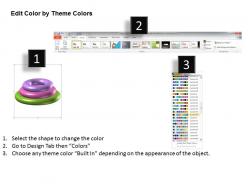 1113 business ppt diagram three staged multicolored diagram powerpoint template