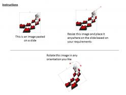 1114 business man running with arrows ppt graphics icons