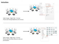 1114 cloud and network with 3d peoples for cloud technology ppt graphics icons