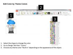 1114 cloud computing icon powerpoint presentation