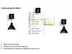 1214 bulb with multiple icons for business and sales powerpoint presentation