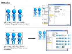 1813 3d people holding music notes ppt graphics icons powerpoint