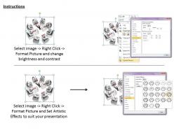 1813 3d team discussion on project ppt graphics icons powerpoint