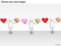 2413 get the balance of heart and mind ppt graphics icons powerpoint