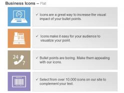 24 by 7 technical support call center fax bar code ppt icons graphics