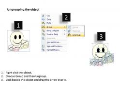 2502 business ppt diagram happy emoticon with medicine powerpoint template