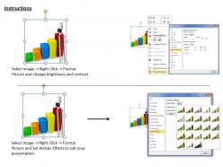 2513 3d business man on top position ppt graphics icons powerpoint