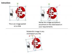 2513 3d illustration earn euros ppt graphics icons powerpoint