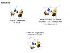 2513 3d team in business meeting ppt graphics icons powerpoint